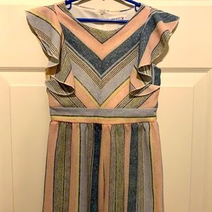 Pastel long romper - size 8